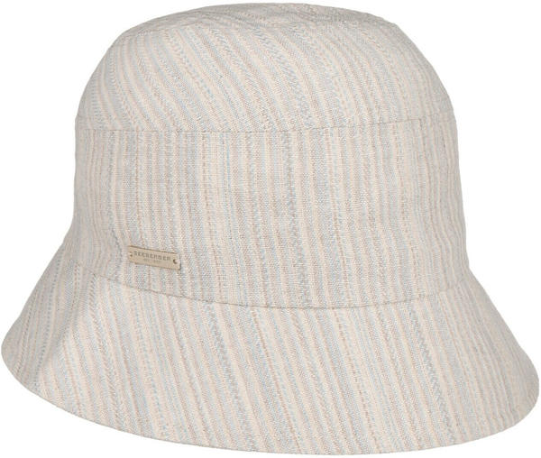 Seeberger Hats Fine Stripes Sommerhut hellblau