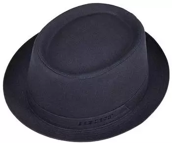 Stetson Athens Pork Pie Hut mit UV-Schutz (1691101) blau