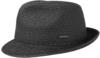 Stetson Dawson Player Toyo knautschbarer Strohhut mit UV-Schutz (1328503) schwarz