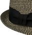 Seeberger Hats Katalia Strohtrilby schwarz