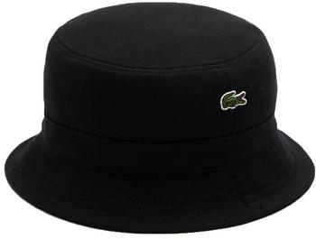 Lacoste Unisex Organic Cotton Bucket Hat black