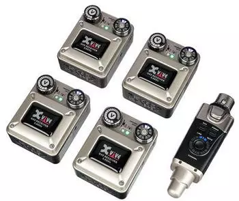 Xvive U45 Complete System (1 Tx, 4 Rx) Silver
