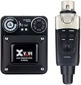 Xvive U45 In-Ear-Monitor Wireless System 5,8GHz, schwarz (XV-U45-B)