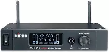 MIPRO ACT-616 digitaler UHF-Empfänger 1-Kanal 494-542MHz (act616)