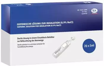 IEA Medical isotonische L&ouml;sung z.Inh.0,9% NaCl 100 ml