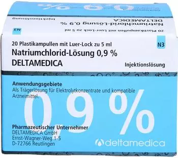 Deltamedica Natriumchlorid-lösung 0,9% Deltamedica L 20X5 ml