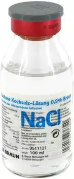 B. Braun Kochsalzloesung 0,9% Glasfl. (100 ml)