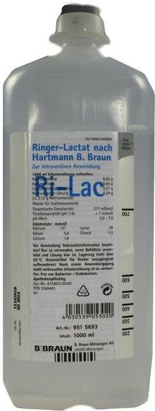 B. Braun Ringer Lactat N Ecofl.plus Inf.l. (1000 ml)