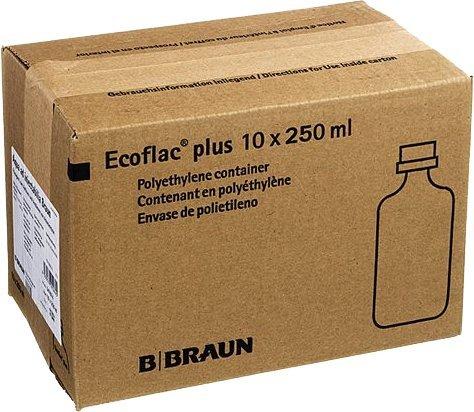 B. Braun Aqua Ad Injectabilia Ecoflac Plus 10 x 250 ml