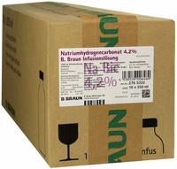 Natriumhydrogencarbonat 4,2% Infusionsl&ouml; 10X250 ml