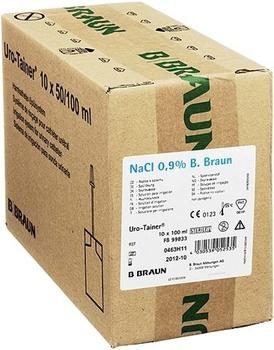 B. Braun Uro Tainer Natrium Chlorid Loesung 0,9% (10 x 100 ml)