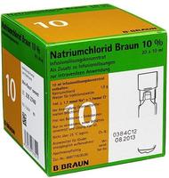 Natriumchlorid 10% Braun MPC Infusionsls 20X10 ml