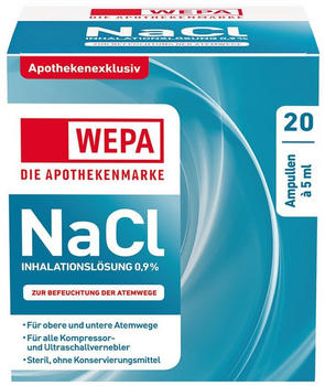 Wepa Nacl 0,9% Inhalationslösung (20 x 5ml)