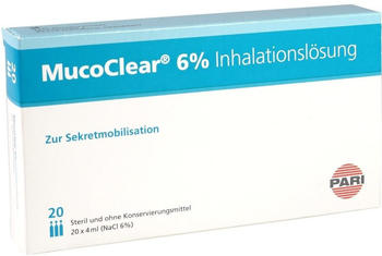 Pari MucoClear 6% Inhalationslösung (20x4ml)