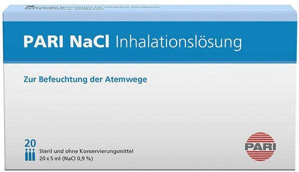 Pari NaCl Inhalationslösung Ampullen (20 x 5ml)