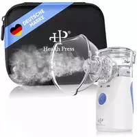Health Press&reg; Inhalationsger&auml;t &ndash; Tragbarer, Reisetauglicher Inhalator f&uuml;r