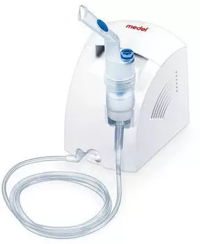 Beurer Inhalator MEDEL AIR PLUS Komplettes Inhalationsset 1-tlg. Inhalationsger&auml;t f&uuml;r Asthma und Erk&auml;ltungen Einfache Bedienung Langlebigkeit Zuverl&auml;ssigkeit