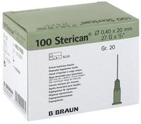 B. Braun Sterican Standardkan&uuml;len 100 St&uuml;ck (Gr. 20, G 27 x &frac34;" / &Oslash; 0,40 x...