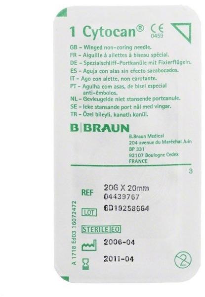 B. Braun Cytocan G 20/20 mm