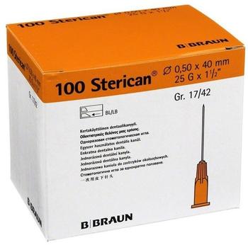 B. Braun Sterican Dentalkan.Luer 0,5X40 (100 Stk.)