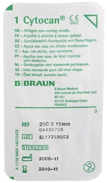 B. Braun Cytocan G 20/15 mm