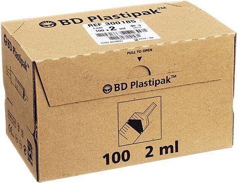 Becton Dickinson GmbH Becton Dickinson Bd Plastipak Spezialspr.M.Luer-Ansatz 100 x 2 ml