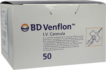 Becton Dickinson Bd Venflon 2 22G 0,8 x 25 mm Verweilkanuele (50 Stk.)