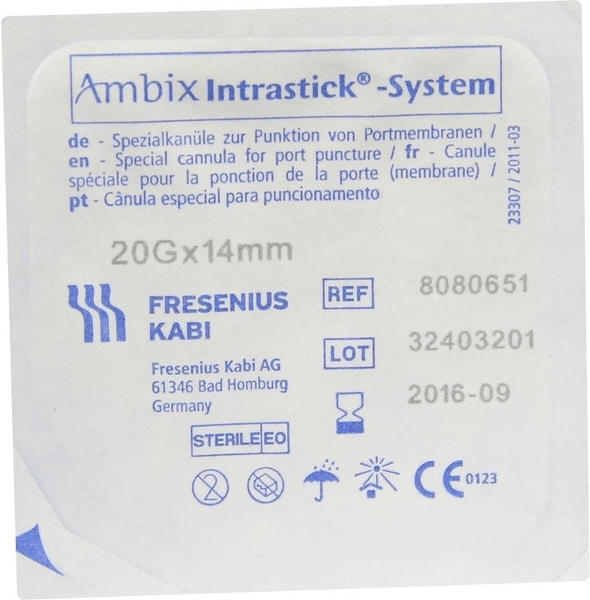 Fresenius Ambix Intrastick System 20gx14mm