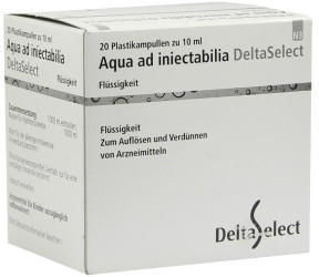 Deltaselect Aqua Ad Iniectabilia Plastik Amp. (20 x 10 ml)