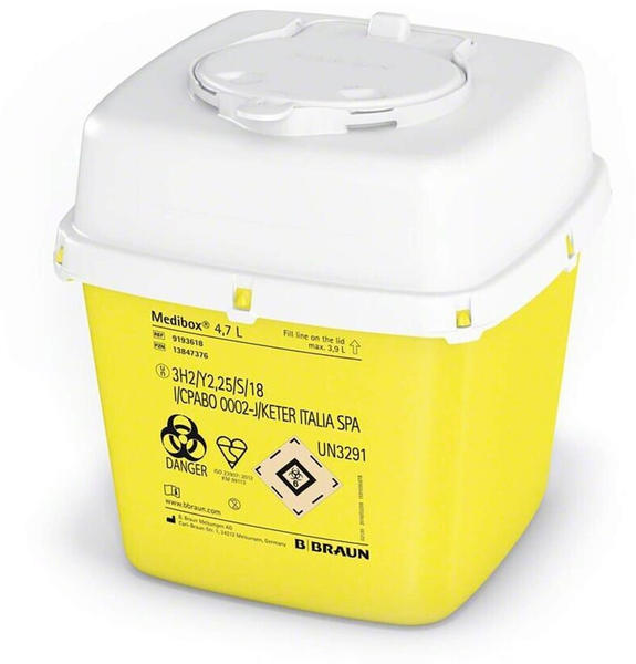 B. Braun Medibox Entsorgungsbehälter 4,7 l
