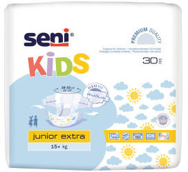 TZMO Seni Kids Junior Extra 15+ kg Inkontinenzhose (5 x 30 Stk.)