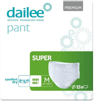 Dailee Pant Premium Super M (15 Stk.)