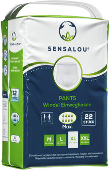 Sensalou Maxi Inkontinenzhosen f&uuml;r Erwachsene Gr. XL (4 x 22 Stk.)