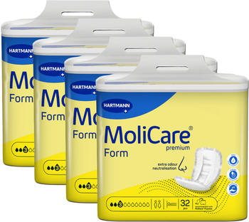 Hartmann MoliCare Premium Form Normal 3 Tropfen (4 x 32 Stk.)