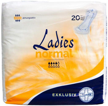 Param Ladies Exklusiv Inkontinenz-Einlage normal (20 Stk.)