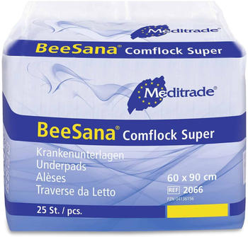 Meditrade BeeSana Comflock Super Krankenunterlagen 40 x 60 cm (50 Stk.)