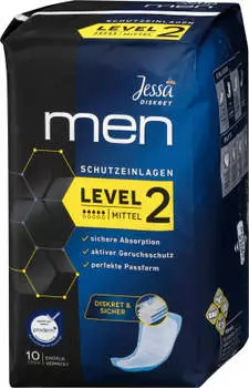 Jessa Diskret Men Schutzeinlagen Level 2