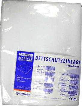 Dr. Junghans Medical Bettschutzeinlage Folie Frottee 100X140Cm