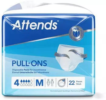 Attends Pull-Ons 4 M (4 x 22 Stk.)