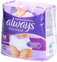 always Inkontinenzhosen discreet Gr. M, 10 St. wei&szlig;