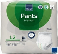 Abena Inkontinenz-Pants Premium L2, Unisex, Gr&ouml;&szlig;e L (100-140cm), EInweg, 7 Tropfen,