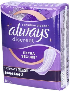 Always discreet Inkontinenz Einlagen Ultimate Nacht 8 Stk.