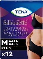 Tena Silhouette Plus Black M Inkontinenz Pants 12 St