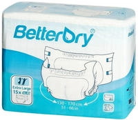 BetterDry Inkontinenzwindel f&uuml;r Erwachsene, Gr&ouml;&szlig;e XL, mit...