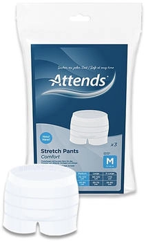 Attends Stretch Pants Comfort M wei&szlig; (3 Stk.)