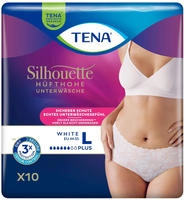 Tena Silhouette Plus White L Inkontinenz Pants 10 St