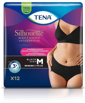 Tena Silhouette Pants Plus M black 2 x 12 Stk.