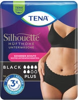 Tena Silhouette Plus L Black Inkontinenz Pants