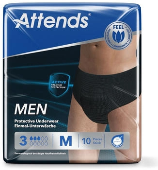 Attends Men Protective Underwear 3 M 10 Stk.