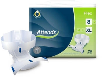 Attends Flex 8 X-Large (4 x 26 Stk.)